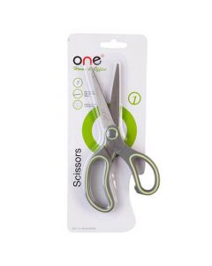 กรรไกร 7 นิ้ว เทา-เหลือง ONE BR1