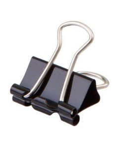 คลิปดำ 15 มม. (กล่อง60ตัว) ดำ ONE 113