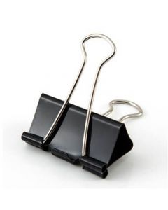 คลิปดำ 41 มม. (กล่อง24ตัว) ดำ ONE 109