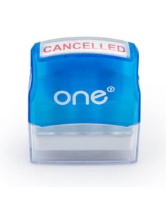 ตรายางหมึกในตัว CANCELLED ONE