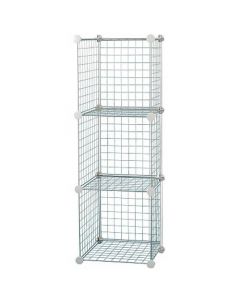 ชั้นเหล็กอเนกประสงค์ 3 ชั้น เงิน ONE H-3215-3