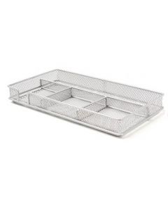 กล่องเหล็กแบ่งช่องอเนกประสงค์ เงิน ONE H-8017