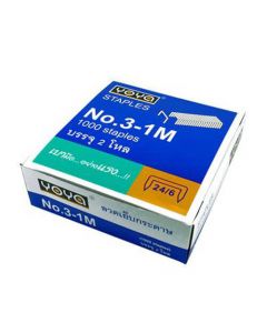 ลวดเย็บกระดาษ (แพ็ค 24 กล่อง ) YOYA No.3-1M