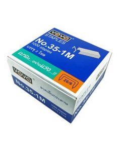 ลวดเย็บกระดาษ (แพ็ค 24 กล่อง) YOYA No.35-1M