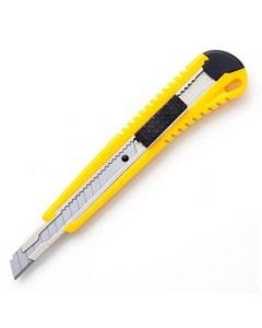 มีดคัตเตอร์ 9 มม. เหลือง-ดำ ONE S x 71ND