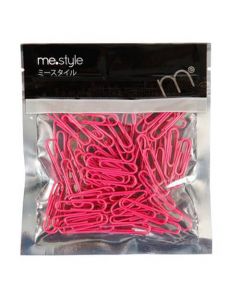 ลวดเสียบกระดาษ 33 มม. ชมพู (ถุง80ตัว) ME.STYLE 100233-PI