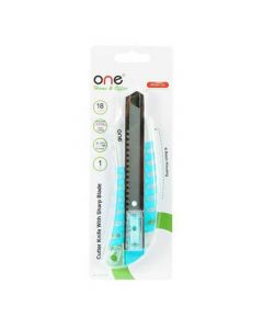 มีดคัตเตอร์ 18 มม. ฟ้า ONE S x 722