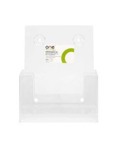 กล่องใส่โบว์ชัวร์ A4 ใส ONE K-451