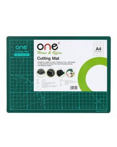 แผ่นยางรองตัด 22 x 30 ซม. A4 เขียว ONE GA-01A4