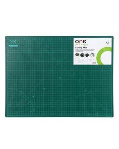 แผ่นยางรองตัด 45 x 60 ซม. A2 เขียว ONE GA-01A2