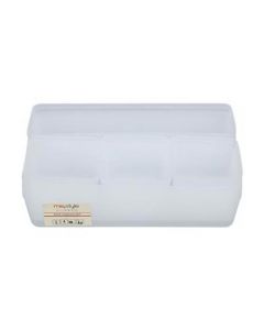 ชุดถาดพลาสติก (8ชิ้น/ชุด) ขาว ME.STYLE BS3234