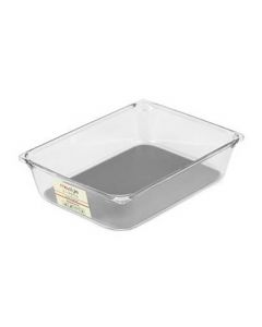 ถาดพลาสติก 20.3 x 15.4 x 5 ซม. ใส ME.STYLE BS3235