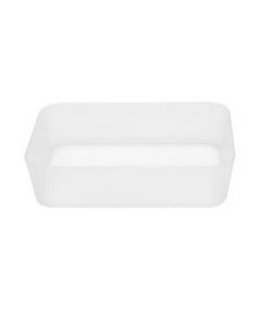 ถาดพลาสติก 17.9 x 13 x 4.5 ซม. ขาว ME.STYLE PB8443-WH