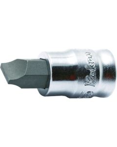 Z-EAL ลูกบล็อกดอกไขควง หัวแบน 1/4" SL5 25mm