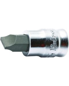 Z-EAL ลูกบล็อกดอกไขควง หัวแบน 1/4" SL6 25mm