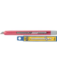 คัตเตอร์ Slim 6mm with Spare Blade Red