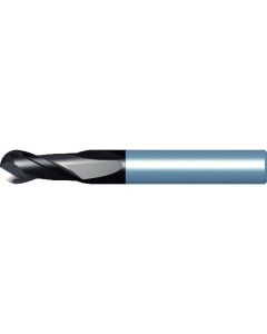 ดอกกัดปลายทรงกลมคาร์ไบด์ Go-mil GP, 2 ฟลุต, φ12, KC633M