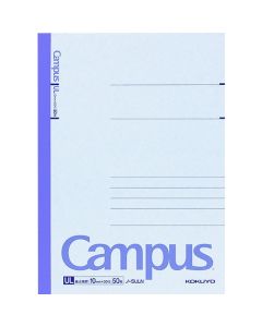 สมุดโน้ต Campus No. 6 ขนาด Semi B5 เส้นบรรทัดกว้างพิเศษ 50 แผ่น x 10 เล่ม (No. 5ULN x 10)