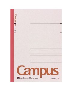 สมุดโน้ต Campus No. 6 แบบมีเส้นบรรทัดกว้าง ขนาด B5 จำนวน 50 แผ่น x 10 เล่ม (NO-5UN x 10)