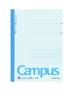 สมุดโน้ต Campus Notebook Semi B5 เส้นบรรทัด 6 มม. 100 แผ่น เบอร์ 10B