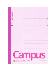 สมุดโน้ต Campus Notebook Semi B5 เส้นบรรทัด 7 มม. 30 แผ่น เบอร์ 3A