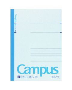 สมุดโน้ต Campus Semi B5 เส้นบรรทัด B หนา 6 มม. 30 แผ่น เบอร์ 3B