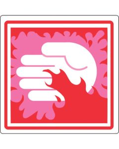 Warning Sticker ชุดละ 10แผ่น