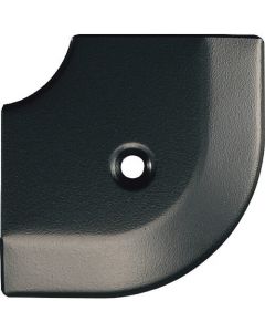 อุปกรณ์ตั้งพื้น 20-112LBL แท่นกดรูปตัวซี อะลูมิเนียม ดำ มุมนอก 53 x 53 มม.