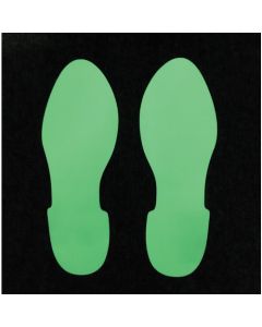 Floor indicator sticker(Phosphorescent) ชุดละ 2 แผ่น