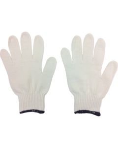 Synthetic Double String Knitted Work Gloves 8 Guage ชุดละ 12แผ่น