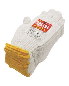 Light Weight Synthetic Knitted Work Gloves 7 Guage #180 1โหล