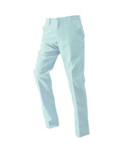 กางเกงขายาวทรงตรง สีเทาเงิน ความยาว 95 ซม.