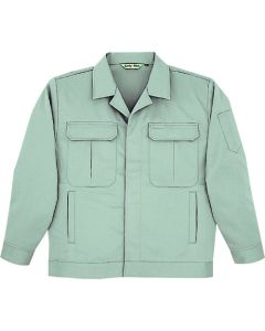 เสื้อแจ็คเก็ตแขนยาว สีเทา ไซส์ 5L