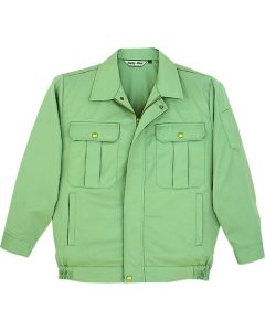 เสื้อแจ็คเก็ตแขนยาว สีเทาอมเบจ ไซส์ LL