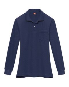 เสื้อโปโลแขนยาว 203-3-S สีกรมท่า