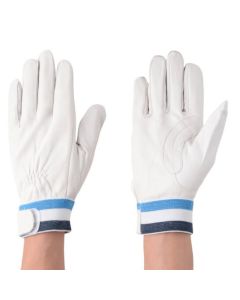 Goatskin Leather Reinforced Gloves 1ชุด