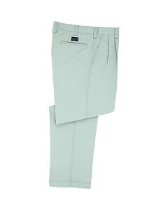 กางเกงขายาวจีบสองชั้น สีเทาเงิน ไซส์ 82 ซม.