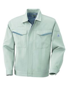 เสื้อแจ็คเก็ต สีเทาเงิน x สีกรมท่า ไซส์ LL