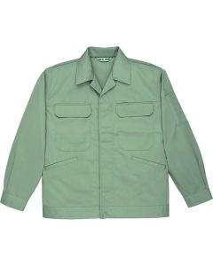 เสื้อแจ็คเก็ต (มีกระดุมซ่อน) สีเทาเงิน ไซส์ LL