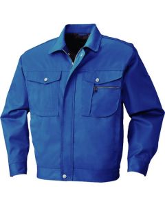 เสื้อแจ็กเก็ตแขนยาว สีน้ำเงิน ไซส์ 5L
