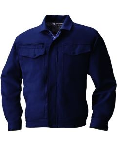 เสื้อแจ็คเก็ตแขนยาว สีกรมท่า ไซส์ 3L