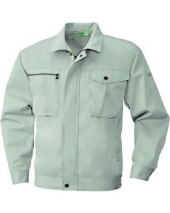 เสื้อแจ็คเก็ตสีเทาอ่อน ไซส์ 5L