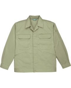 แจ็คเก็ต (ปิดด้วยกระดุมซ่อน) สีเบจทราย ไซส์ LL