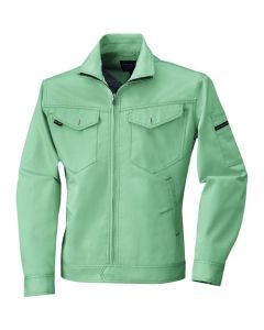 เสื้อแจ็คเก็ตแขนยาว สีเขียวเอิร์ธกรีน ไซส์ LL