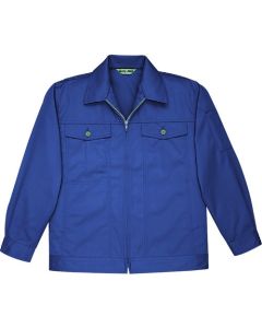 เสื้อแจ็คเก็ต (ซิปปิด) สีน้ำเงิน ไซส์ 4L