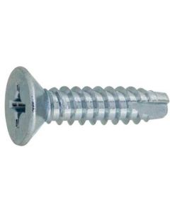 Zinc Yellow Cr6+ (+)Tapping Type B1 Flat Head 4 X 20  กล่องละ 900 เส้น