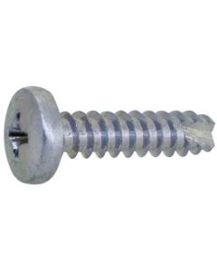 Trivalent zinc cr+3 color white (+)Tapping Type B1 Bind Head 3 X 16  กล่องละ 1,800 เส้น