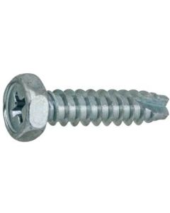 Trivalent zinc cr+3 color white (+)Tapping Type B1 Up set 5 X 20  กล่องละ 500 เส้น