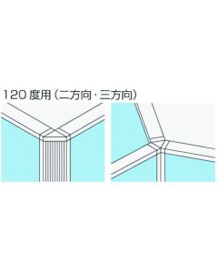 KI เสาต่อแผง 120 องศา KI-11RP-12 W4 (683038)