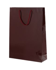 ถุงกระดาษช้อปปิ้ง Bright Bag G2 สีเบอร์กันดี แพ็คละ 10 ใบ